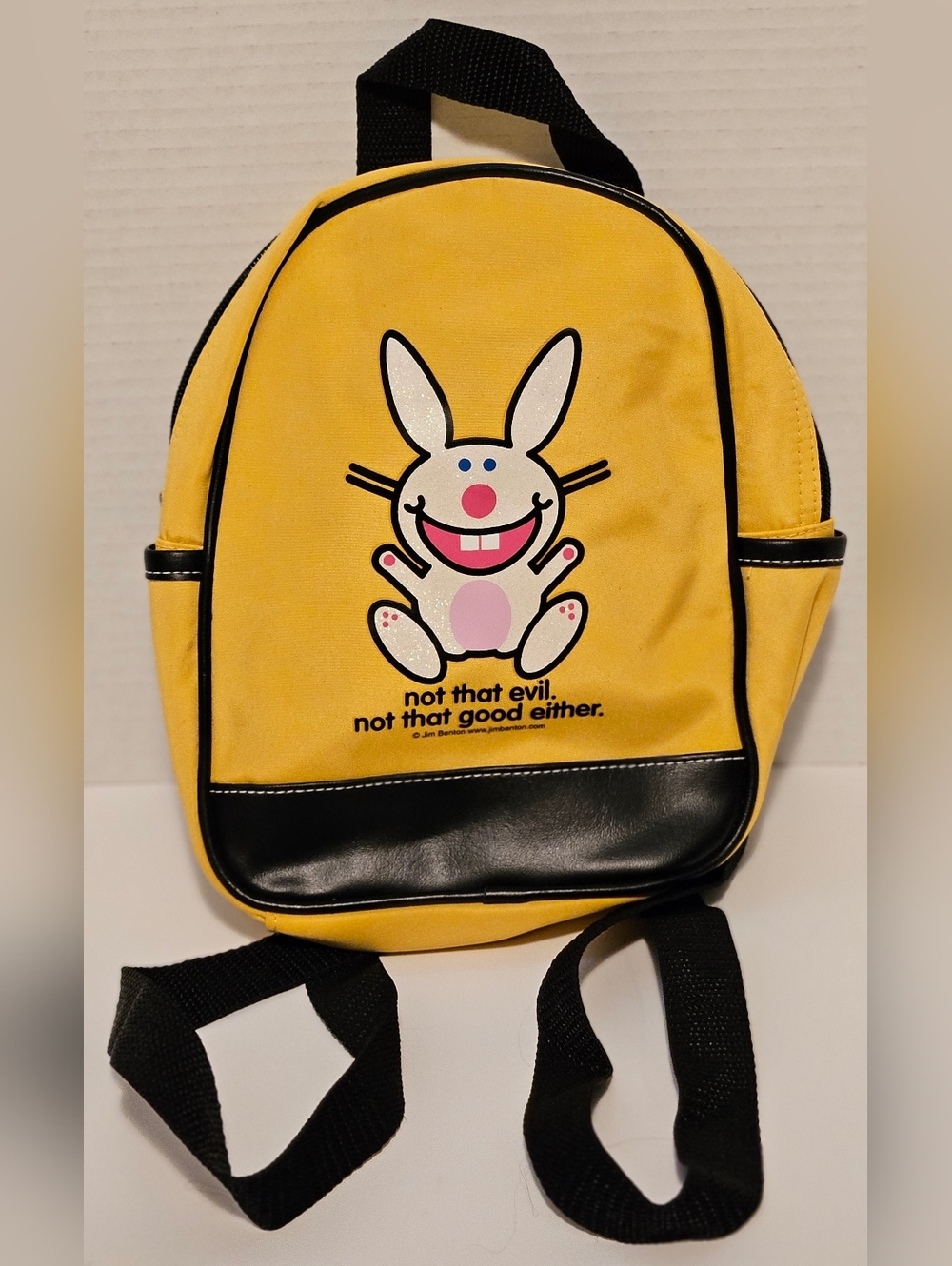 The Happy Bunny Mini Backpack Jim Benton Y2K Vintage